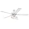 Westinghouse Vintage 52" 5-Blade Wht Indoor Ceiling Fan w/Dimmable LED Light 7236400 - alternate 1